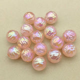 UV Aurora Rose Beads 16mm - 100pcs for DIY Jewelry