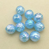UV Aurora Rose Beads 16mm - 100pcs for DIY Jewelry