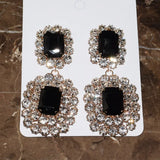 Crystal Big Drop Dangle Earrings For Women Party Show Jewelry