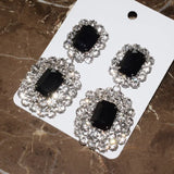 Crystal Big Drop Dangle Earrings For Women Party Show Jewelry