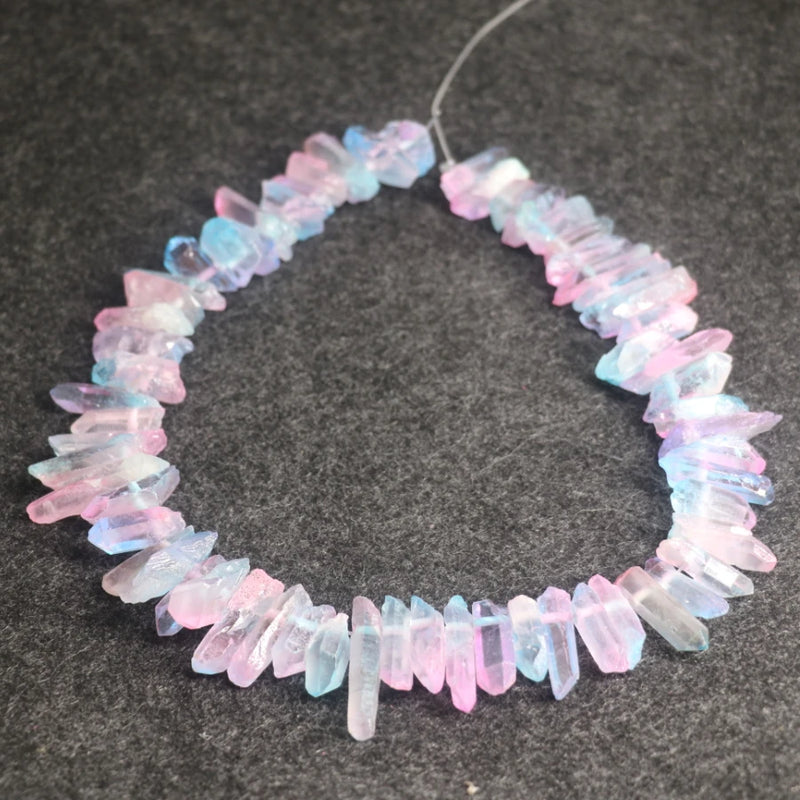 Crystal Quartz Pendant Necklace Reiki Healing Chakra Jewelry