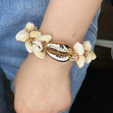 Bohemia Natural Big PUKA COWRIE Shell Bracelets for Women