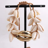 Bohemia Natural Big PUKA COWRIE Shell Bracelets for Women