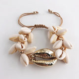 Bohemia Natural Big PUKA COWRIE Shell Bracelets for Women