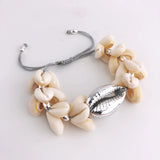 Bohemia Natural Big PUKA COWRIE Shell Bracelets for Women