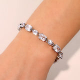 Charming CZ Slider Bracelet for Women