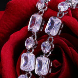 Charming CZ Slider Bracelet for Women