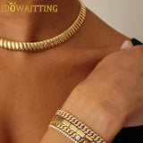European Women Jewelry Rose Silver 10mm Herringbone Snake Chain Choker Necklace