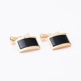 Classic Square Rhinestone Cufflinks for Men French Business Shirt Jewelry