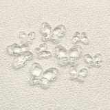 Clear Acrylic Butterfly Shape Beads for Earrings/Necklace DIY Parts