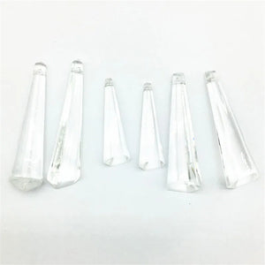 Clear Acrylic Drop Charm for DIY Jewelry, Findings & Component