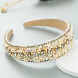 Colorful Crushed Turquoise Headband Flowers Wedding Decoration