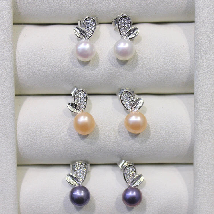 Arrival DIY Earrings Mounts for Pearls Beads Stones