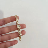 Arrival Delicate Women's 14K Plated Watchband Bracelets