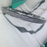Arrival Sterling Silver Clear Cubic Zircon Lucky Bracelet