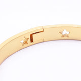 Classic Crystal Cuff Bangles Wedding Jewelry