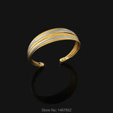 Ethiopian Bangles 18K Gold/Silver Plated Bracelets Jewelry