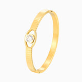 7mm Crystal Bangle Stainless Steel Women Jewelry Bracelet
