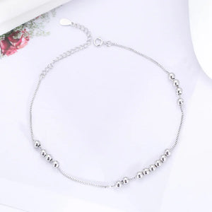 925 Sterling Silver Anklet Bracelet for Women & Girls