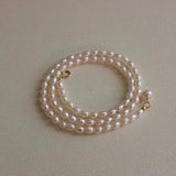 Natural Pearl 14K Filled Necklace for Women
