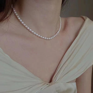 Natural Pearl 14K Filled Necklace for Women