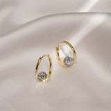 Vintage Water Drop Dangle Earrings for Women