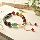 Natural Agate Beaded Bracelets for Women ASL181