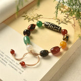Natural Agate Beaded Bracelets for Women ASL181