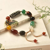 Natural Agate Beaded Bracelets for Women ASL181