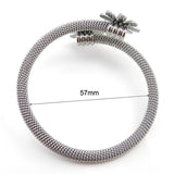 Arrival Stainless Steel Elastic Flower Bracelets For Women