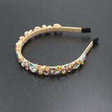 Princess Hairbands Floral Rhinestone Headbands for Women Girls
