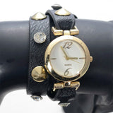 Fashion Wrap Women Watch Double Wrap Leather Bracelet Gift