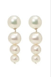 Favorite Pearl Dangle Earrings S925 Sterling Silver Stud Fine Jewelry
