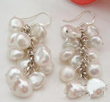 Arrival Favorite Pearl Earrings 6-11mm Keshi Freshwater Pearls S925 Silver Hook