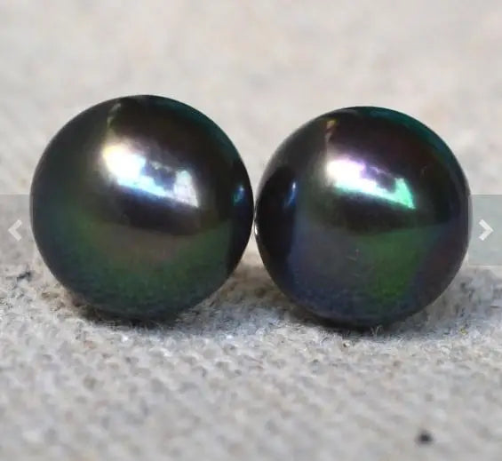 11mm Freshwater Pearl Stud Silver Earrings