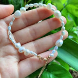 Baroque Pearl Bracelet For Women Bridal Wrist Gift