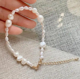 Baroque Pearl Bracelet For Women Bridal Wrist Gift