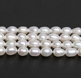 Arrival Pearl Jewelry 3-4mm Natural Loose Beads Rice Freshwater Pearls DIY