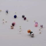 Multicolor Freshwater Pearl Necklace for Birthday Party Lady Gift