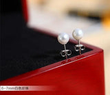 Arrival Classic Pearl Earrings S925 Sterling Silver Wedding