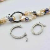 Pink Lavender Baroque Freshwater Pearl Long Necklace