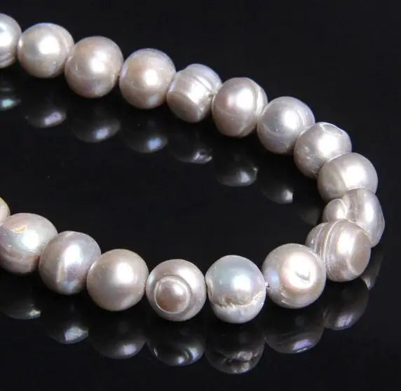 Arrival Freshwater Pearl Loose Beads 10MM Fine Jewelry DIY Women Making
