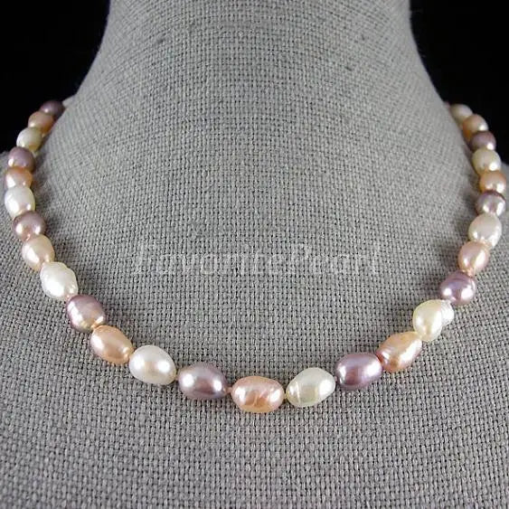 Arrival Pearl Necklace Mixes Natural Freshwater Pearl Wedding Jewelry