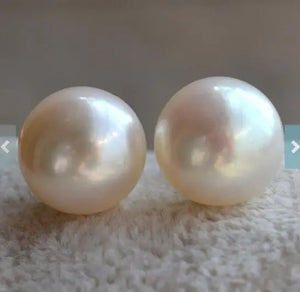 11mm Freshwater Pearl Stud Earring in S925 Silver