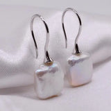 Freshwater Pearl Earrings Sterling Silver Fishhook Style Gift