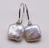 Freshwater Pearl Earrings Sterling Silver Fishhook Style Gift