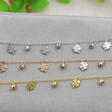 Rose Bell Anklets Titanium Steel Jewelry