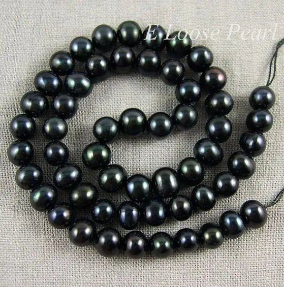 6-7.5mm Freshwater Pearl Loose Beads Full Strand DIY Jewelry Making