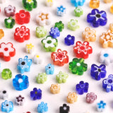 Arrival Glass Flower Bead Multiflower Lampwork Bead Colorful Loose Bead
