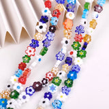 Arrival Glass Flower Bead Multiflower Lampwork Bead Colorful Loose Bead